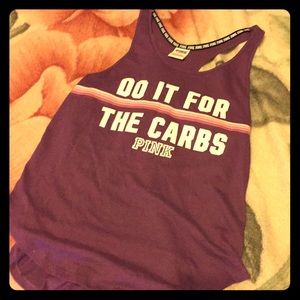 VS Pink racerback T-shirt 💜